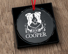 Personalized Christmas Ornament Wedding Date, Christmas Ornament With Wedding Date, Wedding Date Ornament, Wedding Date Calendar Ornament