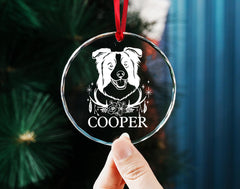 Personalized Christmas Ornament Wedding Date, Christmas Ornament With Wedding Date, Wedding Date Ornament, Wedding Date Calendar Ornament