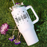 Nutcracker Ballet Tumbler 40OZ, Christmas 40OZ Tumbler, Engraved Tumbler, Engraved Tumbler With Handle,Engraved Tumbler,Nutcracker Christmas