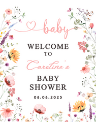 Baby Shower Sign