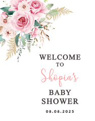 Baby Shower Sign