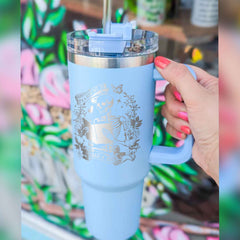 Book Lover Tumbler, Engraved Tumbler Books, Book Worm Tumbler, Book Tumbler With Handle, Its a Good Day To Read a Book Tumbler 40oz