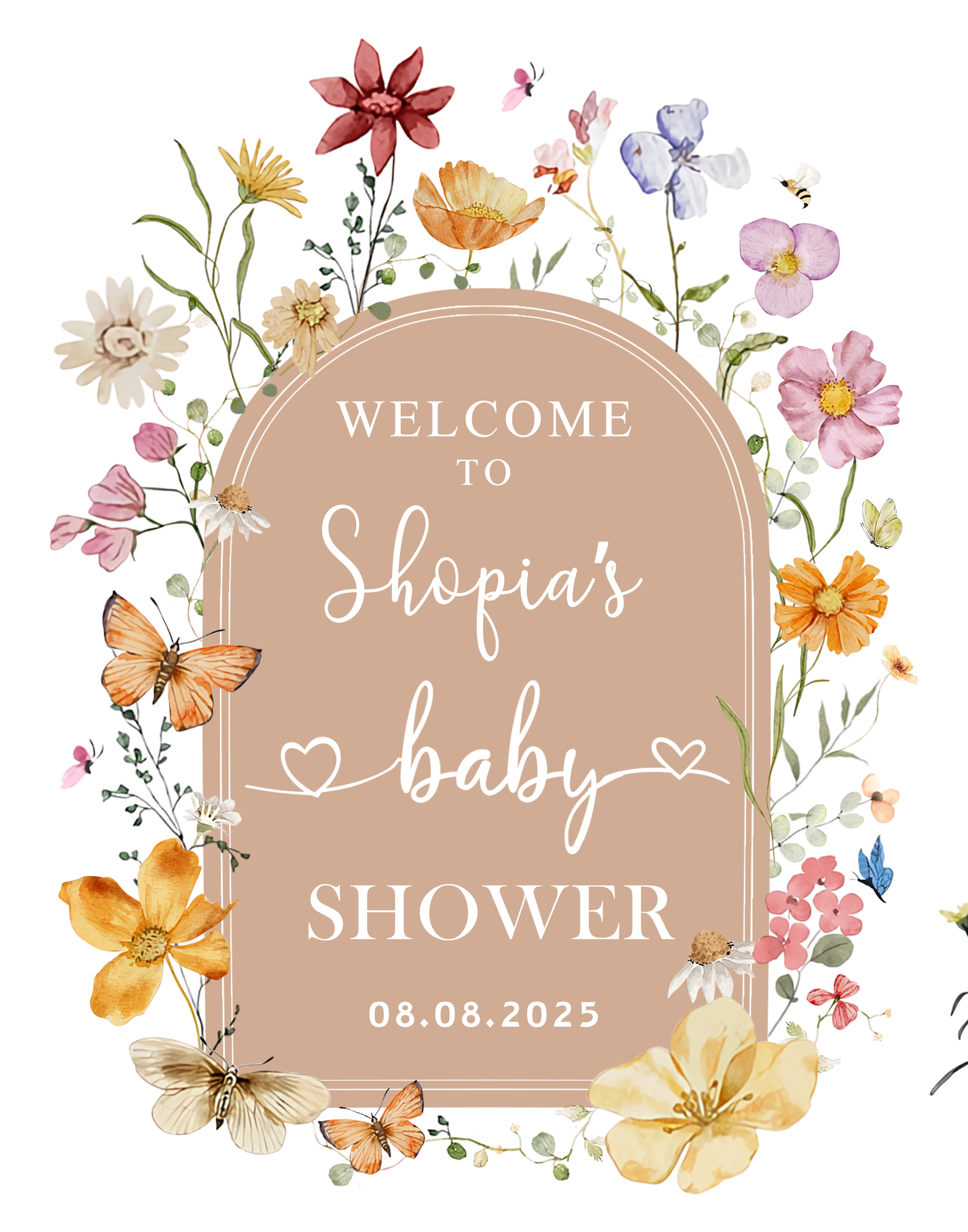 Baby Shower Sign