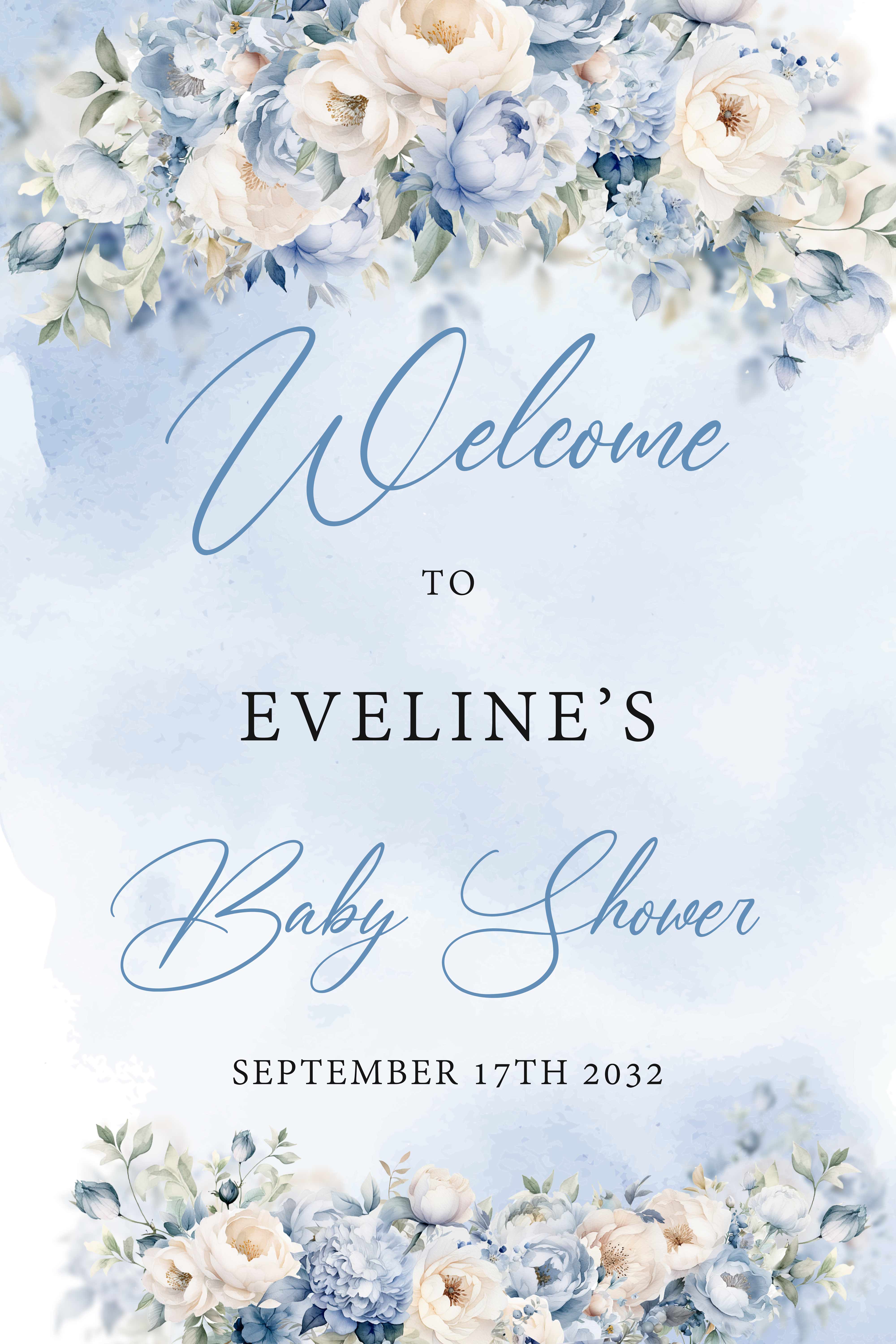 Baby Shower Sign
