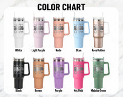 Bride Tumbler, Tumbler Bride, Brides Maid Tumbler, Bride And Bridesmaid Tumblers,Engraved Tumbler 40Oz, Engraved Tumbler,Tumbler With Handle