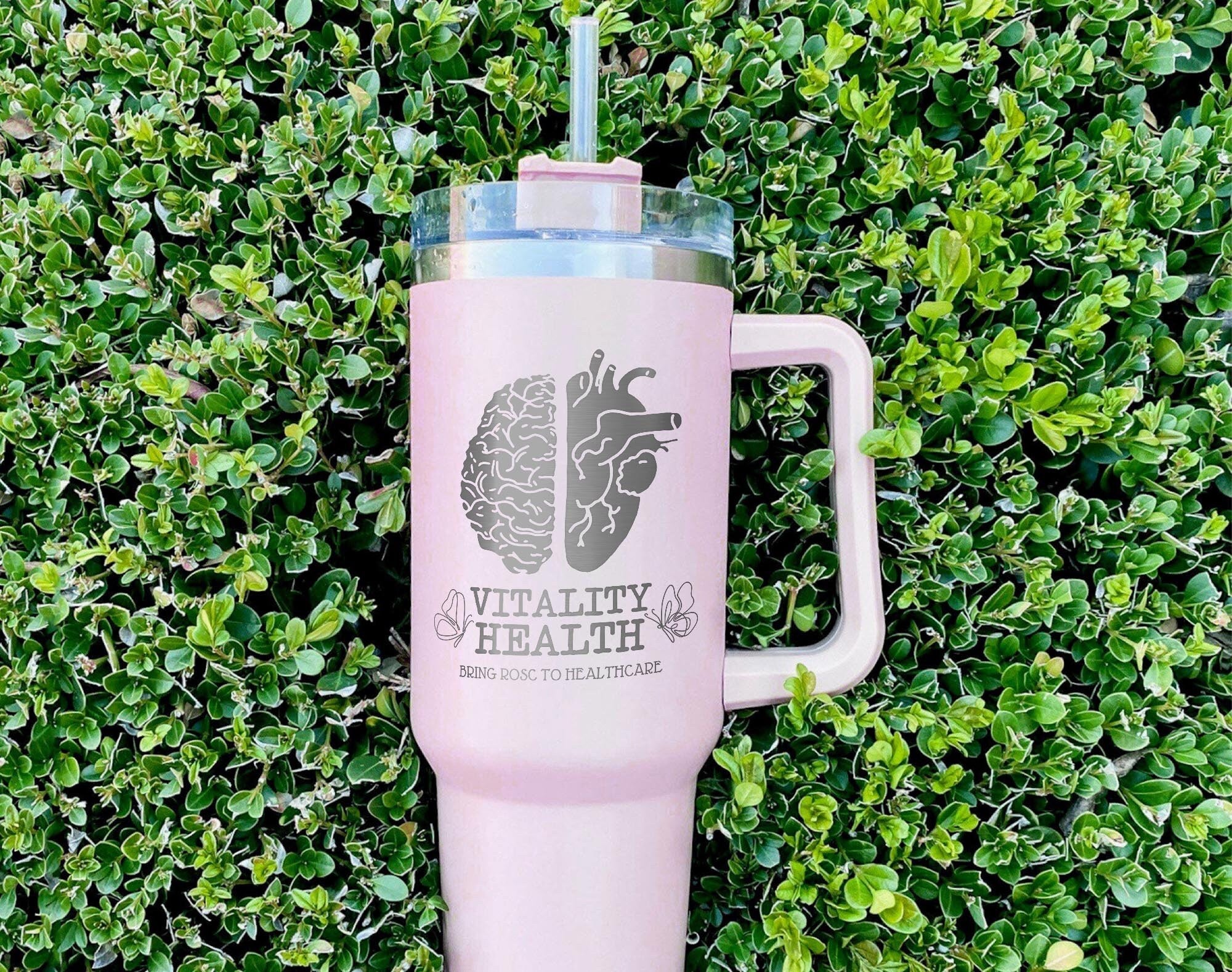 Mental Health Matters Tumbler, Mental Health Tumbler Design, Engraved Tumbler With Handle, Engraved Tumbler 40oz, Mental Health Awareness